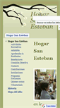 Mobile Screenshot of hogarsanesteban.org